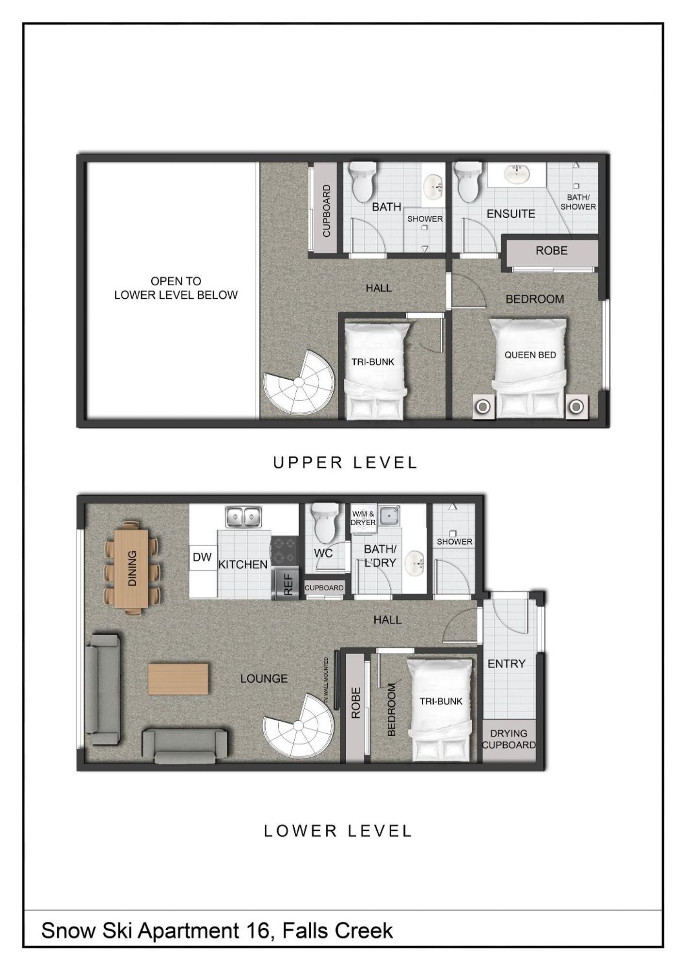 Snow Ski Apartments 16 Falls Creek Buitenkant foto